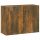 Füstös tölgy színű szerelt fa függőszekrény 80 x 31 x 60 cm
