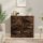 Sonoma tölgy színű szerelt fa tálalószekrény 70x35,5x67,5 cm