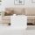Magasfényű fehér szerelt fa dohányzóasztal 51x50x44 cm