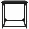 Fekete színű szerelt fa kisasztal 40 x 40 x 40 cm