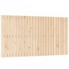 Tömör fenyőfa fali fejtámla 159,5x3x90 cm