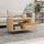 Sonoma tölgy színű szerelt fa dohányzóasztal 90x49x45 cm