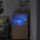 Sonoma tölgy színű szerelt fa tálalószekrény LED-világítással