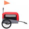 Piros/szürke 2 az 1-ben bicikliutánfutó és sétakocsi