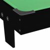 Fekete és zöld mini biliárdasztal 92 x 52 x 19 cm