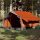 185T taft 2 személyes szürke-narancs sátor 193 x 122 x 96 cm